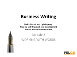 Present Perfect Tense