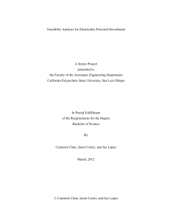 Feasibility Analysis for Electrically