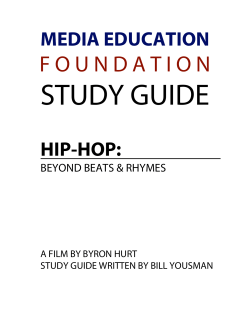 Hip-Hop - Media Education Foundation