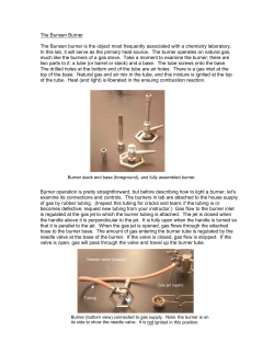 The Bunsen Burner