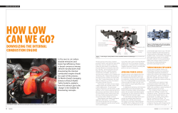 DOWNSIZING THE INTERNAL COMBUSTION ENGINE