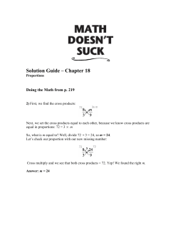 Solution Guide &ndash; Chapter 18