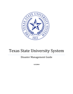 Disaster Management Guide