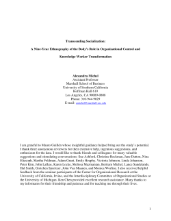 found - Alexandra Michel