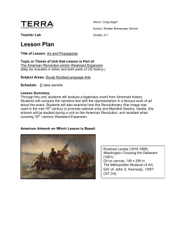 Craig Segal Lesson Plan Updated