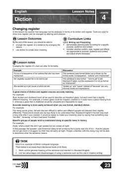 Diction - Mindset Learn