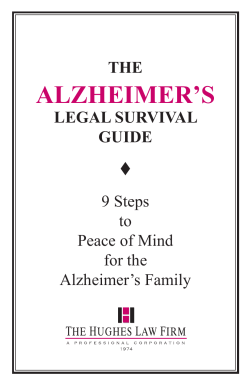 alzheimer`s - The Hughes Law Firm