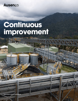 Continuous improvement