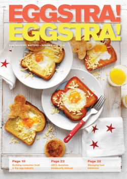 Eggstra-2015-16-Summer - Australian Egg Corporation Limited