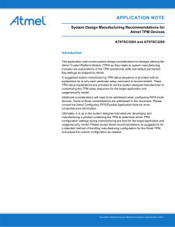application note - Atmel Corporation