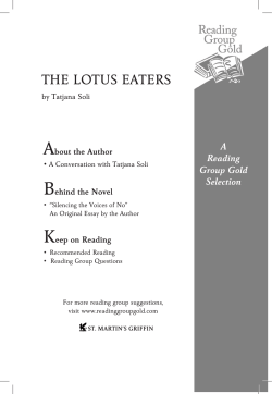 THE LOTUS EATERS