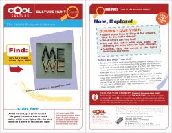 Now, Explore! - Cool Culture