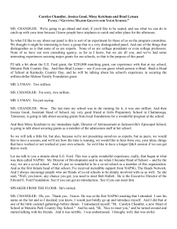 Carolyn Chandler, Jessica Good, Missy Ketchum and Brad Lyman