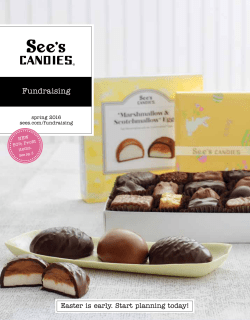 Fundraising - See`s Candies Fundraisers