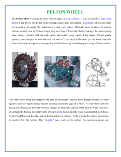 PELTON WHEEL