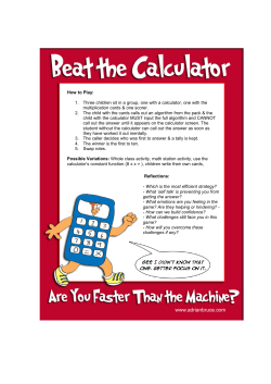 Calculator Game - Tables Game - Beat the Calculator 8 times Table