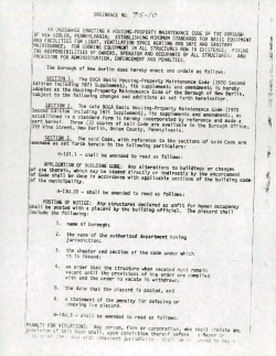 housing-property maintenance code light, ventilation, space heating