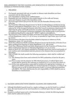 Risk Assessment Chimney Demolition rev4