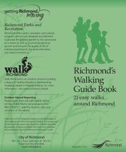 Richmond`s Walking Guide Book