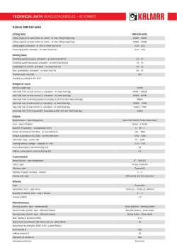 Kalmar DRF450 reachstaker