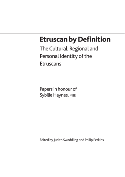 Etruscan by Definition