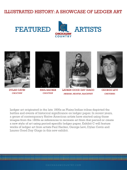 illustrated history: a showcase of ledger art