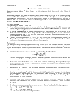 ProblemSet#1 - U of L Class Index