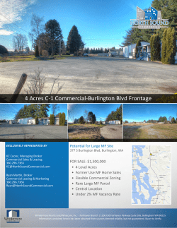 4 Acres C-1 Commercial-Burlington Blvd Frontage