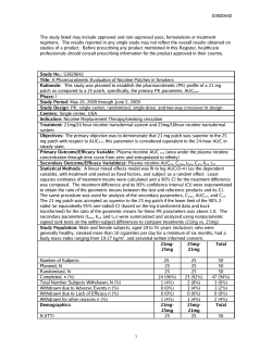to view result summary - GSK Clinical Study Register