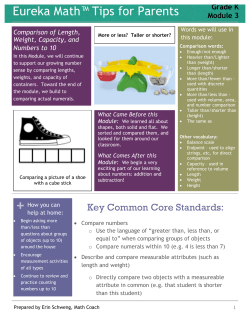 English - Mount Pleasant Elementary School District