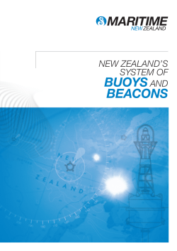 New Zealand`s system of buoys and beacons booklet