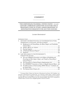 The Duryodhana Dilemma - Penn Law: Legal Scholarship Repository