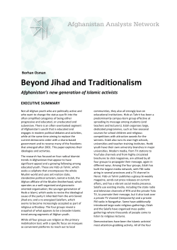 Beyond Jihad and Traditionalism