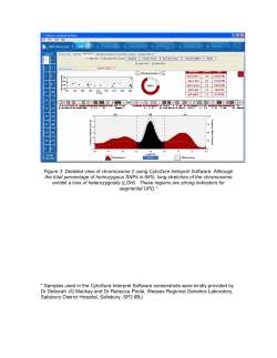 Figure 3: Detailed view of chromosome 2 using CytoSure Interpret