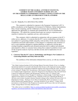 GAI_Comment on EC Platform Consultation_12-29-15_FINAL