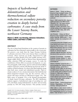 Impacts of hydrothermal dolomitization and thermochemical sulfate