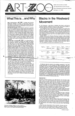 Blacks in the Westward Movement