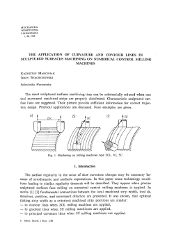 THE APPLICATION OF CURVATURE AND CONTOUR LINES IN