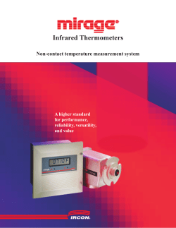 The MIRAGE temperature - ACI Instrumentation Limited