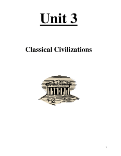 Classical Civilizations