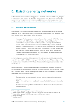 Chapter 5 - Existing Energy Networks