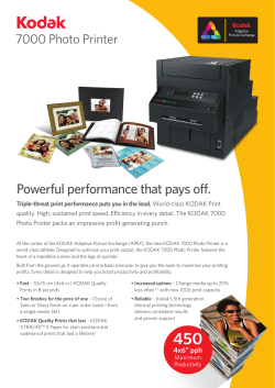 7000 Photo Printer