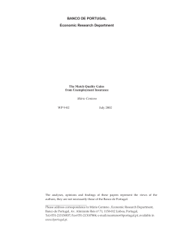 The Match Quality Gains from Unemployment Insurance