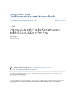Drawing a Line in the Tundra: Conservationists and the Mount