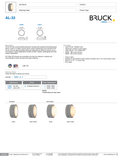 PDF Cutsheet - Bruck Lighting