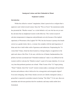 +Full Paper - Kimberly Green Latin American and Caribbean Center