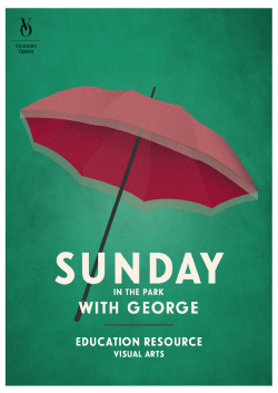 SUNDAY IN THE PARK WITH GEORGE