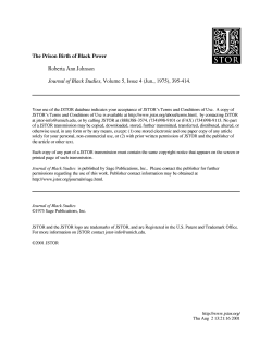 Journal of Black Studies