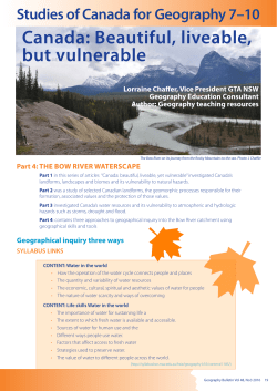 Canada: Beautiful, liveable, but vulnerable