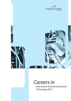 Careers in ICT - Graduate Careers Australia